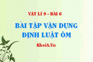 Bài tập vận dụng Định luật Ôm: Giải bài tập 1, 2, 3 trang 17, 18 SGK Vật lí 9 (Vật lí 9 bài 6)